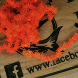 CHEWING GUM Worms Fly Fishing Fly. Size 10 Barbless ORANGE