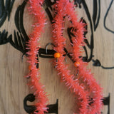 CHEWING GUM Worms Fly Fishing Fly. Size 10 Barbless RED