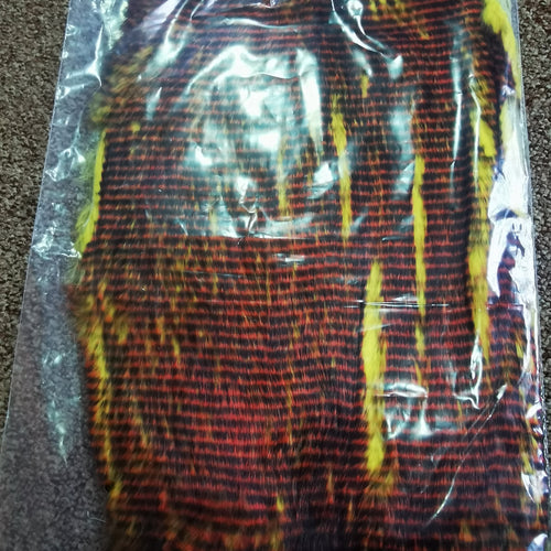 Full Rabbit Skin Pre-cut Zonker strips TIGER
