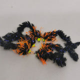6 COMET FISHING TROUT FLIES SIZE 10 BARBLESS LURE