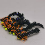6 COMET FISHING TROUT FLIES SIZE 10 BARBLESS LURE