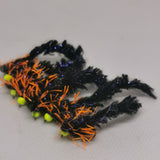 6 COMET FISHING TROUT FLIES SIZE 10 BARBLESS LURE