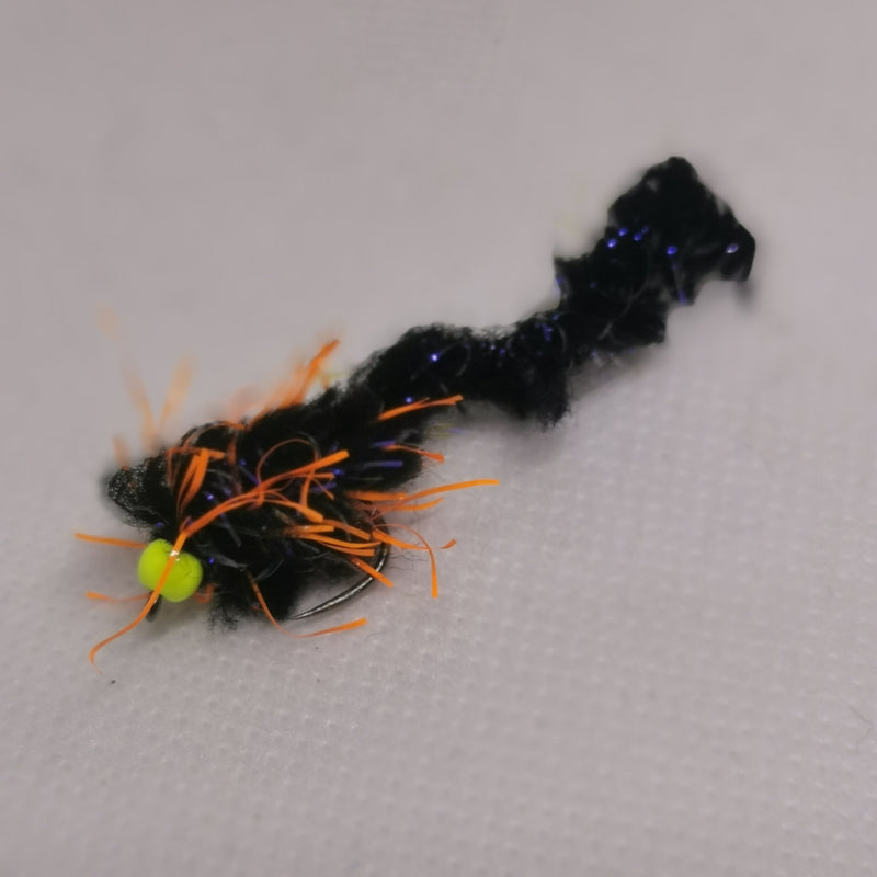 6 COMET FISHING TROUT FLIES SIZE 10 BARBLESS LURE