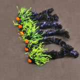 6 VIVA FISHING TROUT FLIES SIZE 10 BARBLESS LURE (Copy)