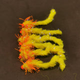 6 FIREBALL FISHING TROUT FLIES SIZE 10 BARBLESS LURE