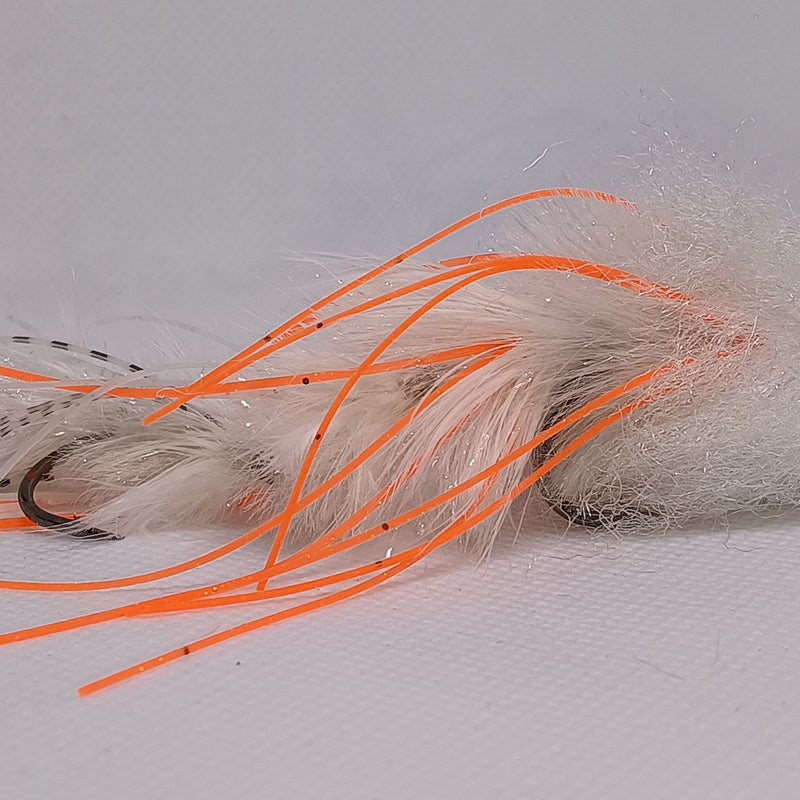 Leggy Boi Game Changer Pike Fly Orange/White