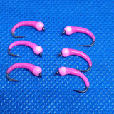 6 Pink Dogs Bollox' Bung Buzzers Barbless Size 10 Trout Fly (Copy) (Copy) (Copy) (Copy)