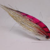 1 Large Pike /Perch/ Predatory Fly Lures Size 3/0 Hook  PINK PERCH