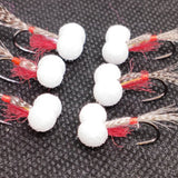 Fry Booby Wet Fly Fishing Trout Lures size 10 Barbless