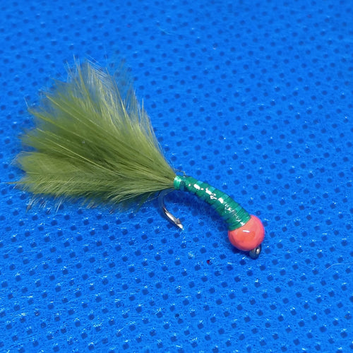 6 Elf Hot Head Bung Buzzers Stalking Size 12 - Fly Fishing Flies Trout