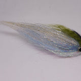 1 Large Pike /Perch/ Predatory Fly Lures Size 3/0 Hook SILVER ROACH