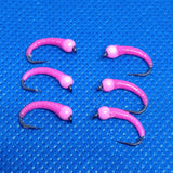 6 Pink Dogs Bollox' Bung Buzzers Barbless Size 10 Trout Fly (Copy) (Copy) (Copy) (Copy)