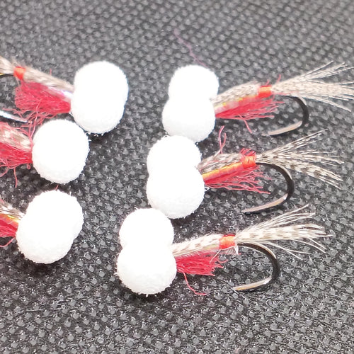 Fry Booby Wet Fly Fishing Trout Lures size 10 Barbless