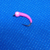 6 Pink Dogs Bollox' Bung Buzzers Barbless Size 10 Trout Fly (Copy) (Copy) (Copy) (Copy)