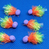 Purple Eyed Tequila Booby Wet Fly Fishing Trout Lures size 10