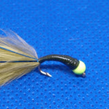 6 Olive Hot Head Bung Buzzers Stalking Size 12 - Fly Fishing Flies Trout (Copy) (Copy) (Copy)