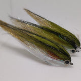 3 Large Pike /Perch/ Predatory Fly Lures Size 1 Hook Set of 3