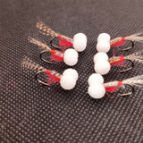 Fry Booby Wet Fly Fishing Trout Lures size 10 Barbless