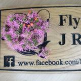 6 PINK /OLIVE EGG-IT BLOBS FISHING TROUT FLIES  SIZE 10 BARB LESS HOTHEAD