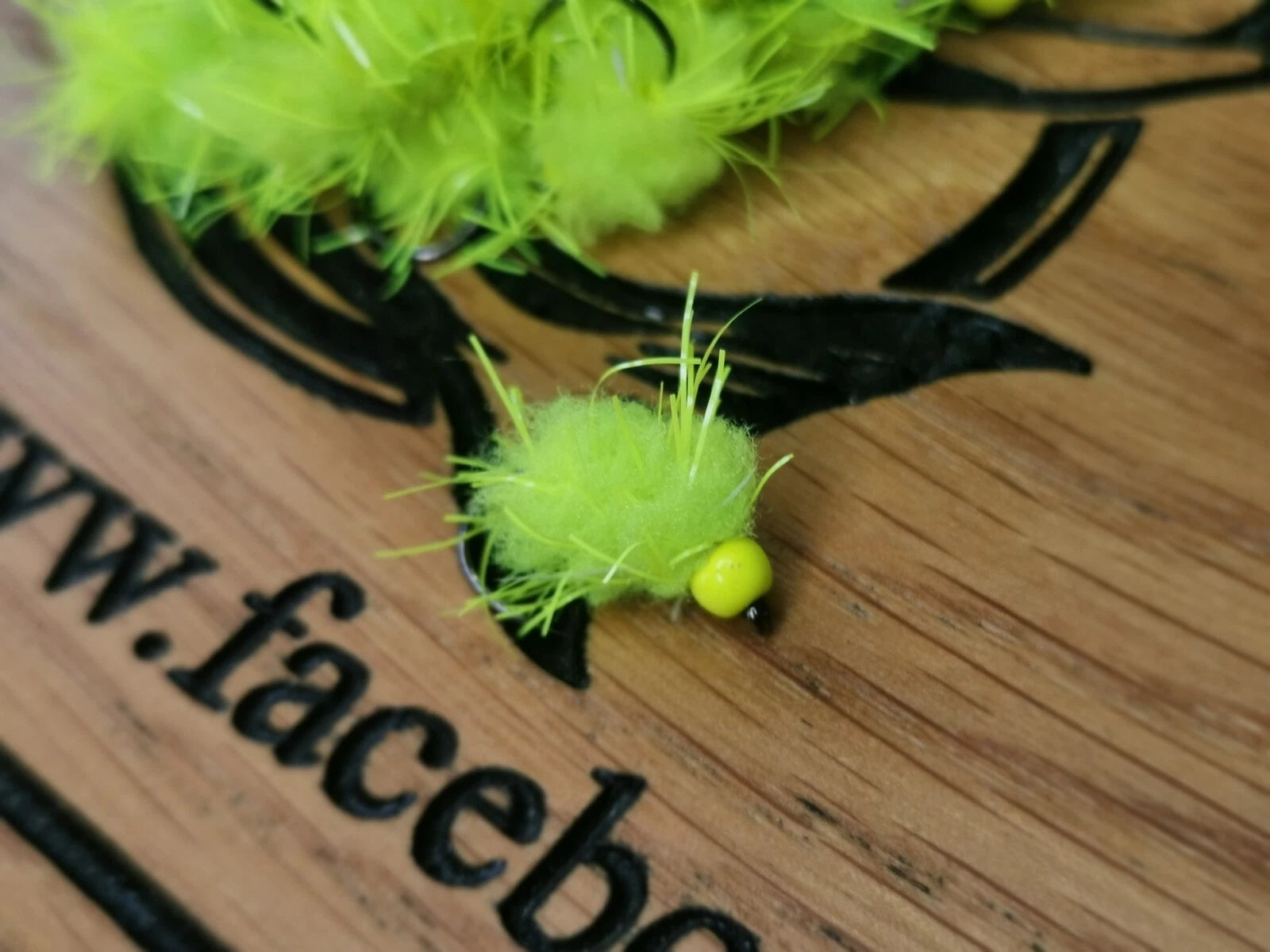 6 CHARTREUSE EGGSTACY BLOBS FISHING TROUT FLIES  SIZE 10 BARB LESS HOTHEAD