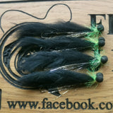 Viva Booby Snake size 10 trout fly lure set of 4