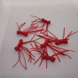Floating Apps Bloodworm/Smoker Trout Fly Barbless size 8 Set Of 6