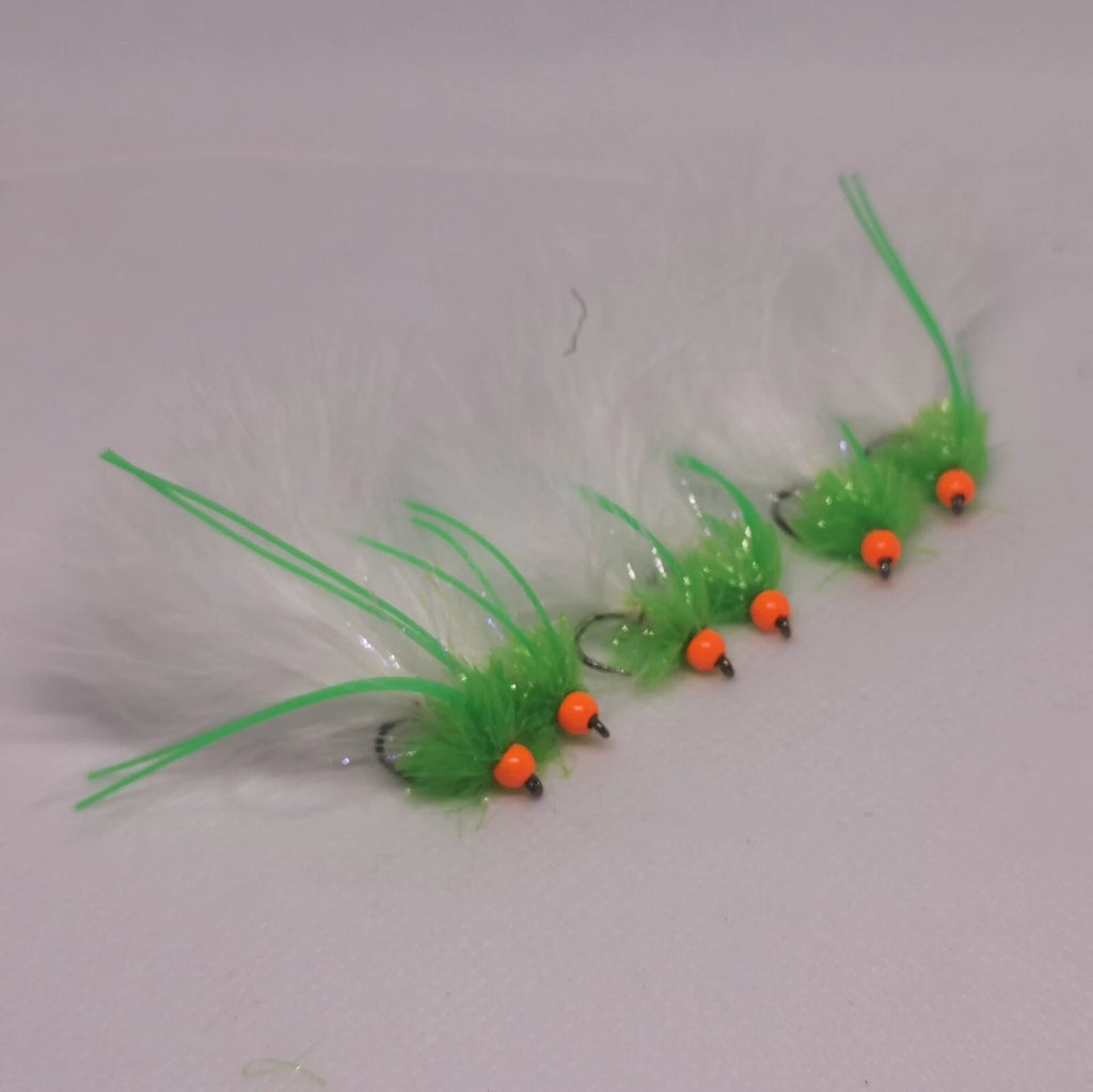 Cats Whisker Tadpole Lure Size 10 Barbless Hook Hot Head