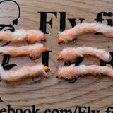 6 Fruit Salad Eggstacy Worms.Fly Fishing trout fly lure barbless