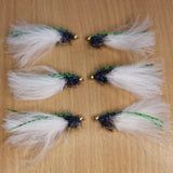 Flexi Cat Black and White TROUT FLY LURE SIZE 10