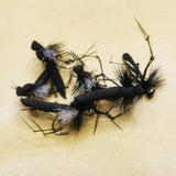6 x HAWTHORN FOAM DRY TROUT FLIES Size 12 Barbed
