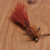 Brown Woolly Bugger Fly Fishing Flies lures Streamers X6