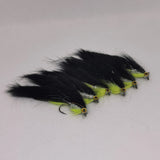 Viva Zonker Trout Flies x 6 size 8 Barbless Trout Fly Fishing
