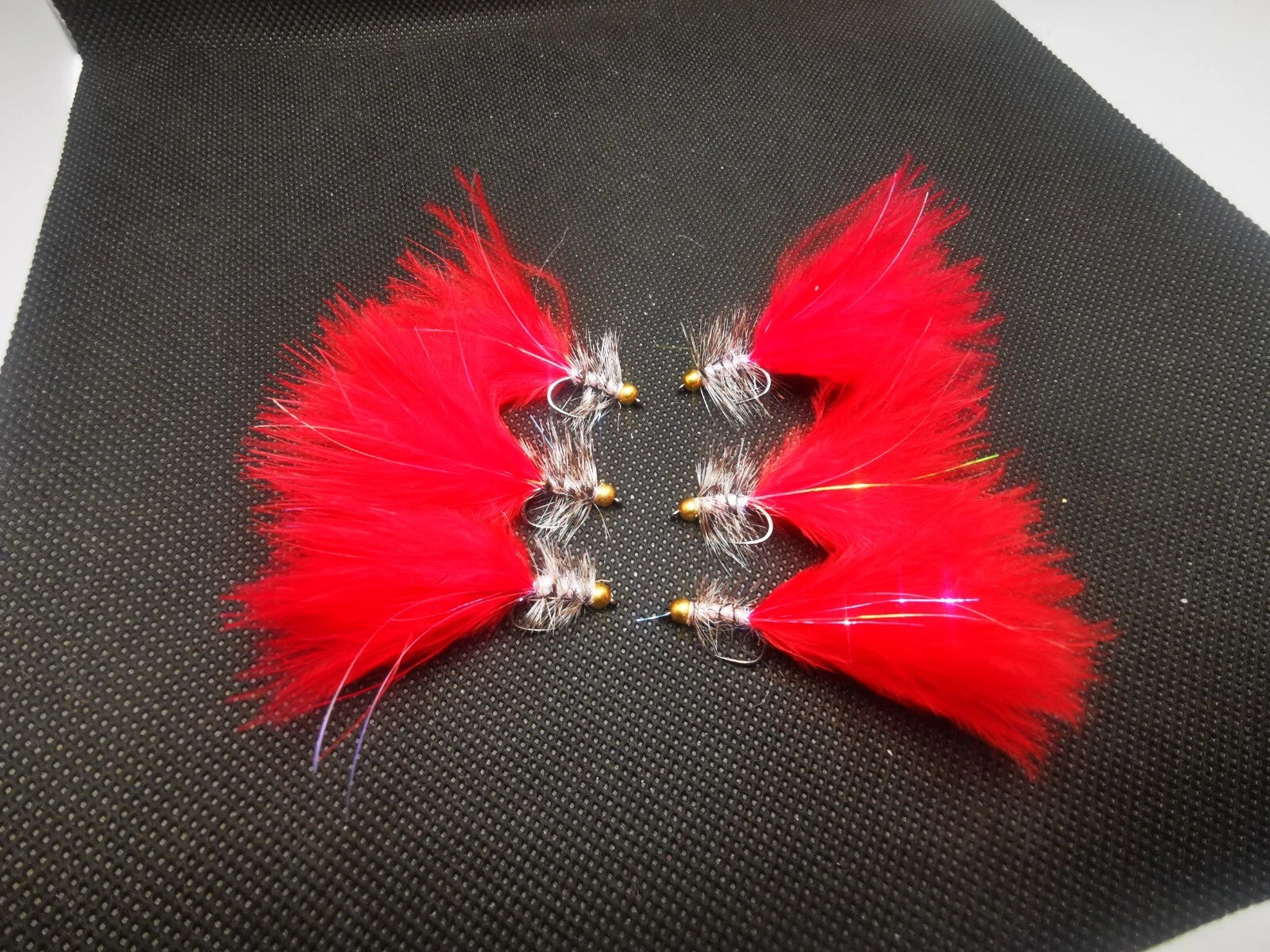 Woolly Bugger Fly Fishing Flies lures Streamers X6 BARBLESS