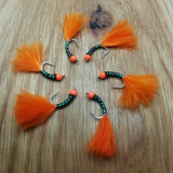 6 Halloween Stalking Bug Fly Fishing Trout Lures Trout Flies Size 10 Flies