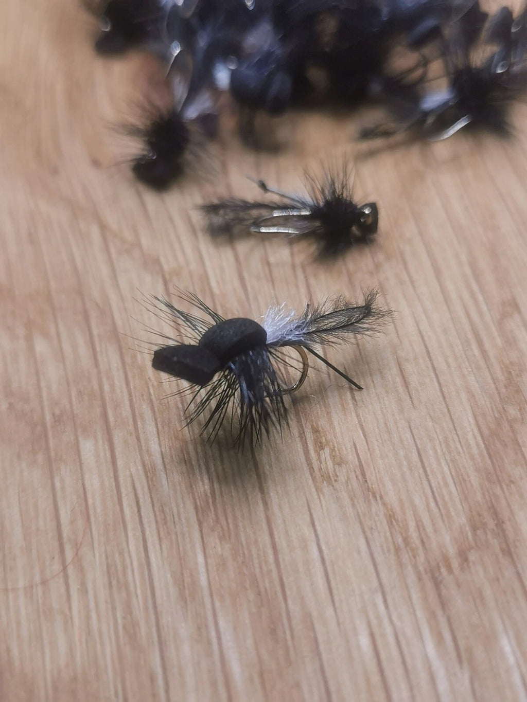 6 x HAWTHORN FOAM DRY TROUT FLIES Size 12