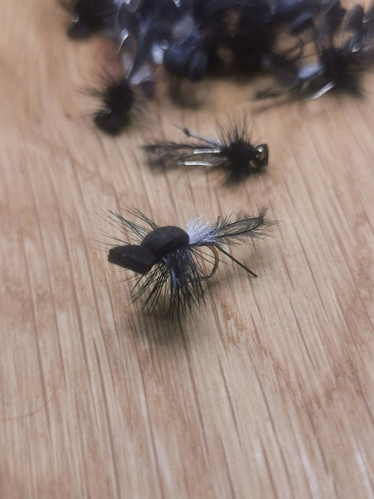 6 x HAWTHORN FOAM DRY TROUT FLIES Size 12