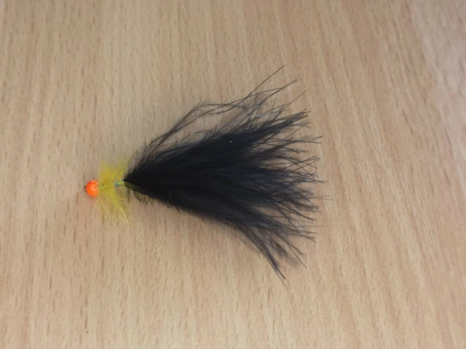 Hothead Yellow And Black Dancer Size 10 (Set of 6)  Fly Fishing Flies Fry Wet