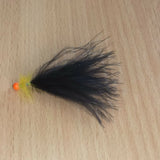 Hothead Yellow And Black Dancer Size 10 (Set of 6)  Fly Fishing Flies Fry Wet