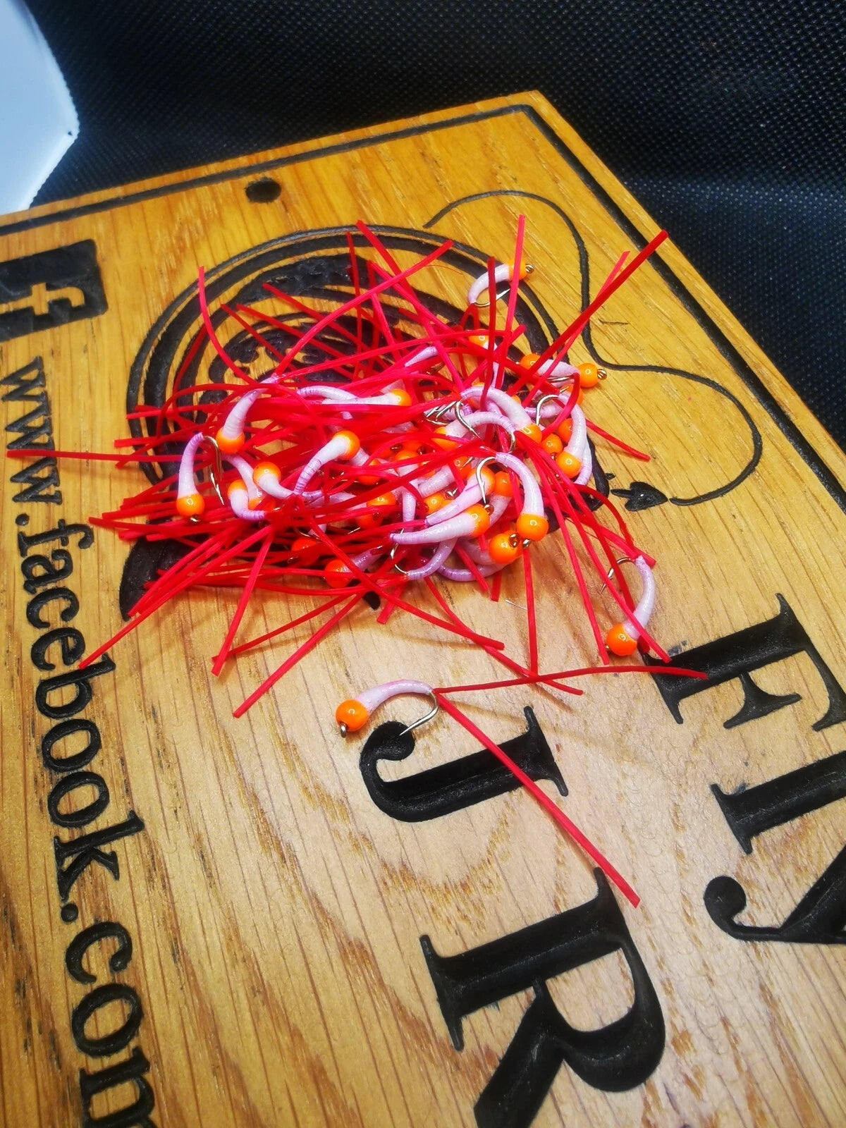 6 JACK FROST FLEXI-FLOSS STALKING BUG ,LURES,TROUT FLIES, BUZZERS SIZE 12