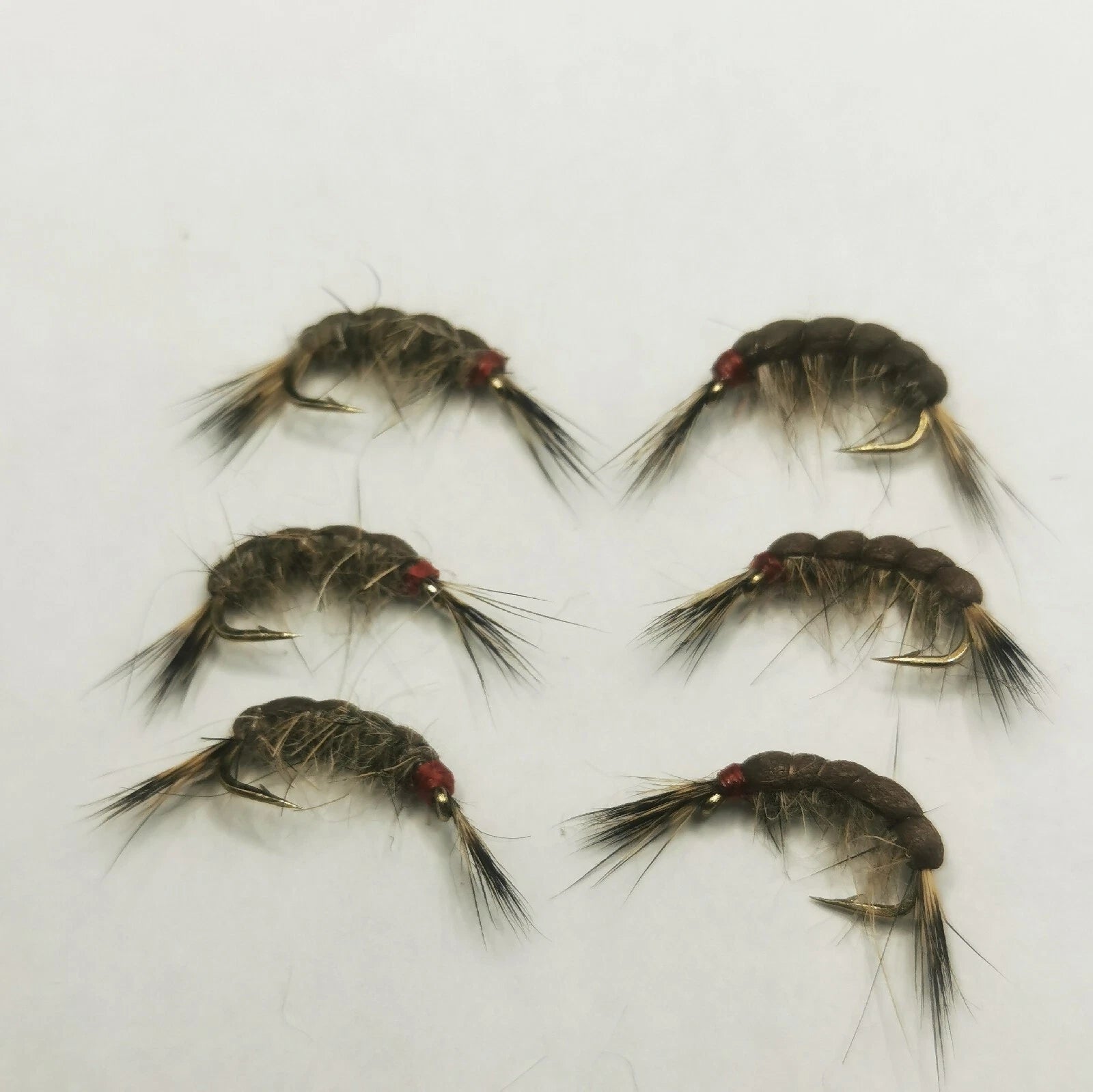 18 Killer Shrimps Flies size 12 Hooks Large Reservoir Shrimp Flies (3 STYLES)