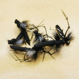 6 x HAWTHORN FOAM DRY TROUT FLIES Size 12 Barbed