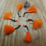 6 Halloween Stalking Bug Fly Fishing Trout Lures Trout Flies Size 10 Flies
