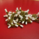 6 Foam Olive shipmans buzzers Trout Flies