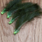 Olive Snakes Trout FLY Fishing Size 10 Hooks Set Of 4