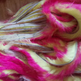 Rabbit Zonker strips, 2 tone set of 6 strips range pack