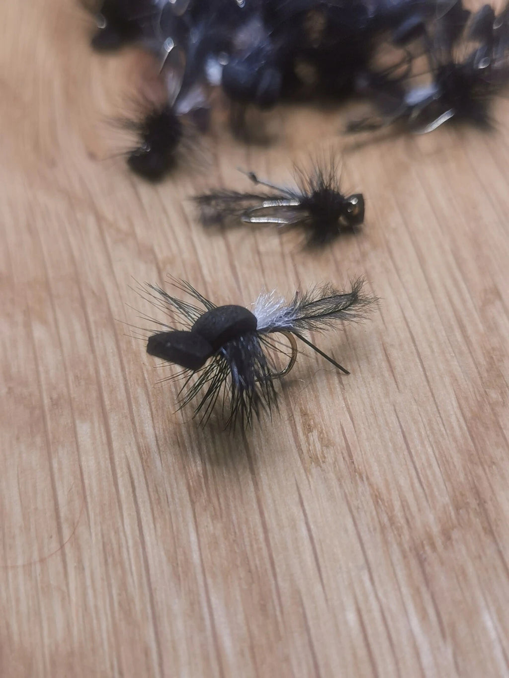 6 x HAWTHORN FOAM DRY TROUT FLIES Size 12