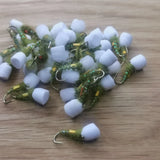 Olive Pearl Suspender Buzzers Size 12 (Set of 6) Fly Fishing