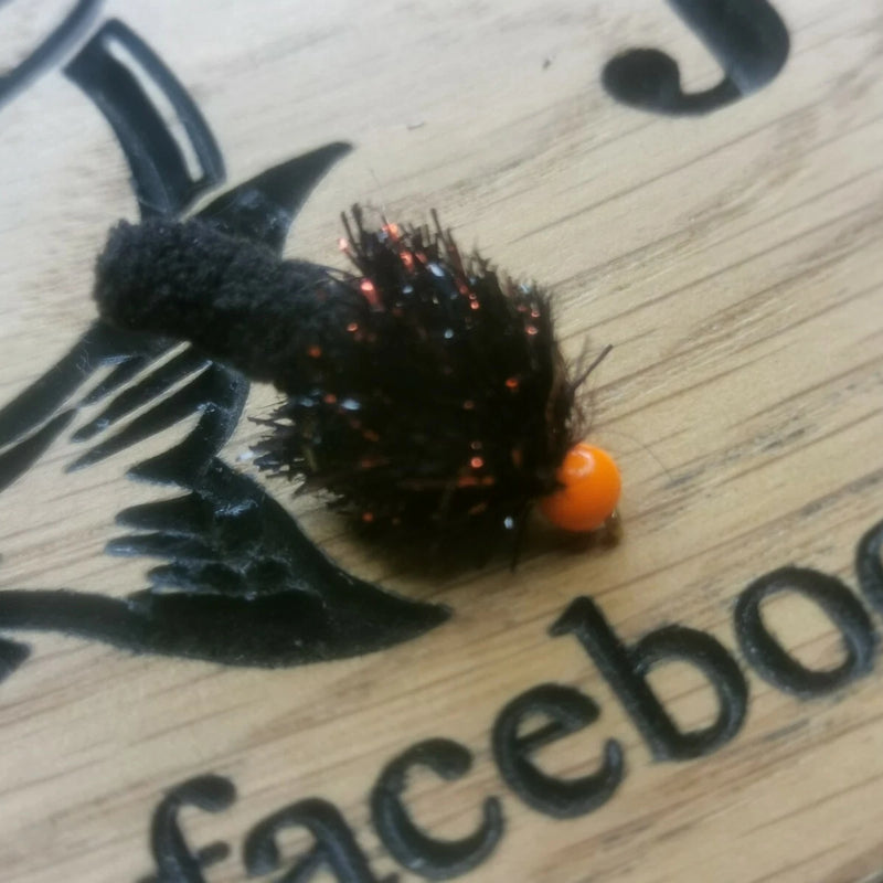 Dennis the Menace Mop Flies Size 10 (Set of 6) Fly Fishing Flies