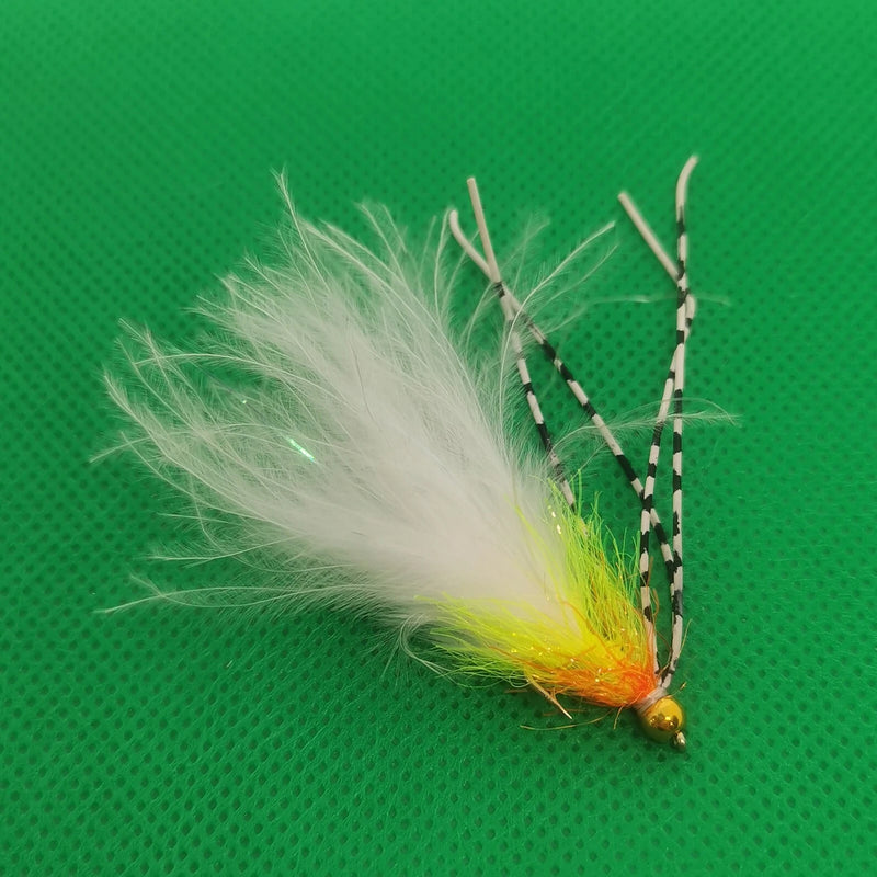 Cut Throat Cats Whisker Brass Head TROUT FLY LURE SIZE 10