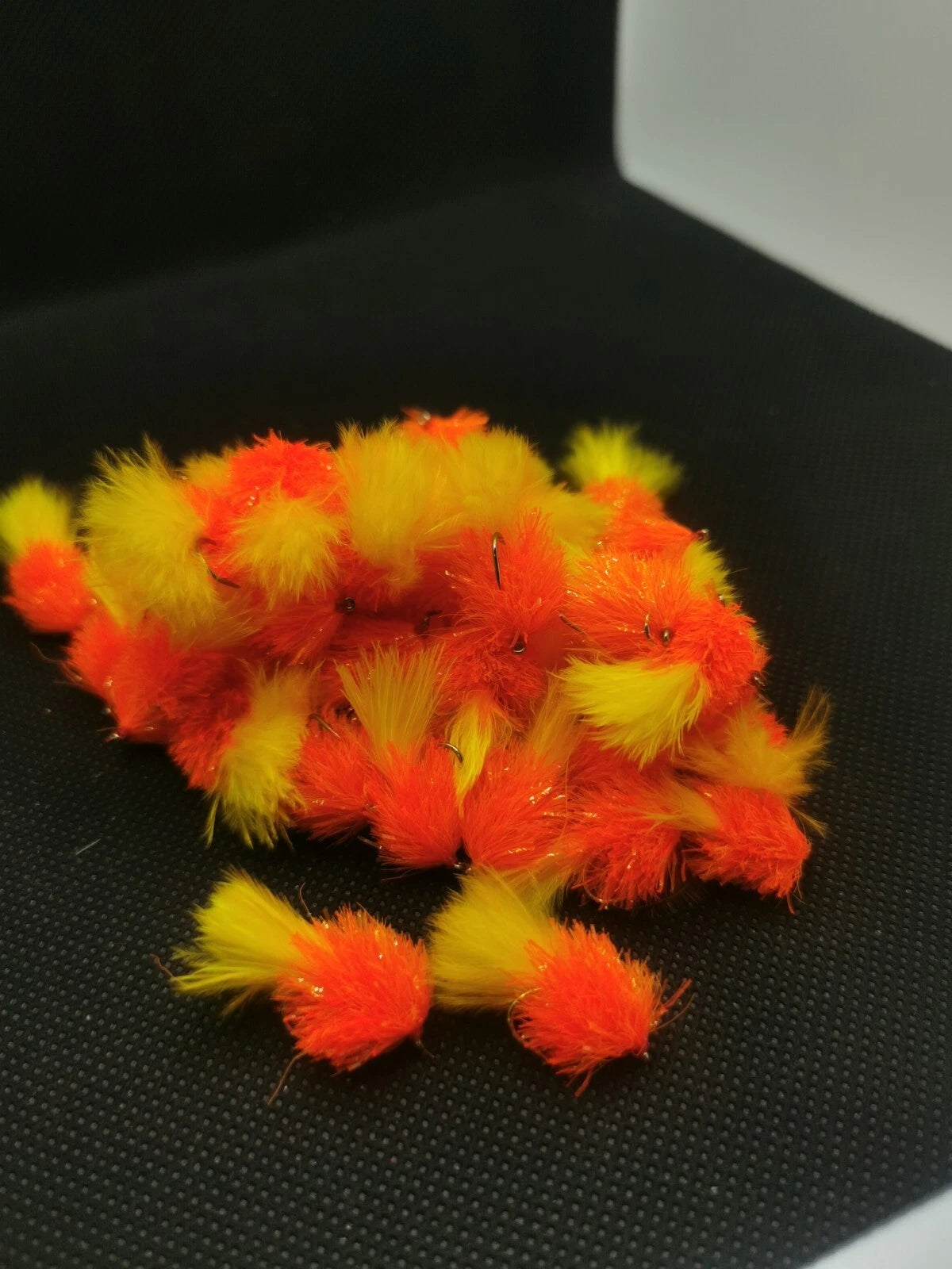 Solar Flare Blob set of 6 size 10 trout fly Fishing